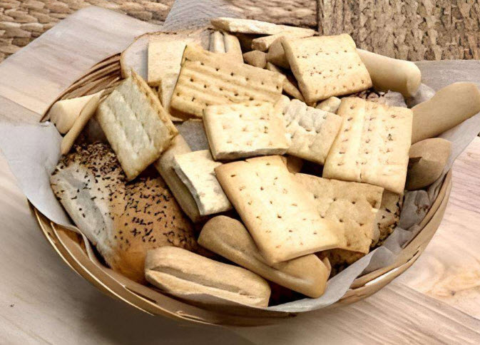 Cesta de pan y picos