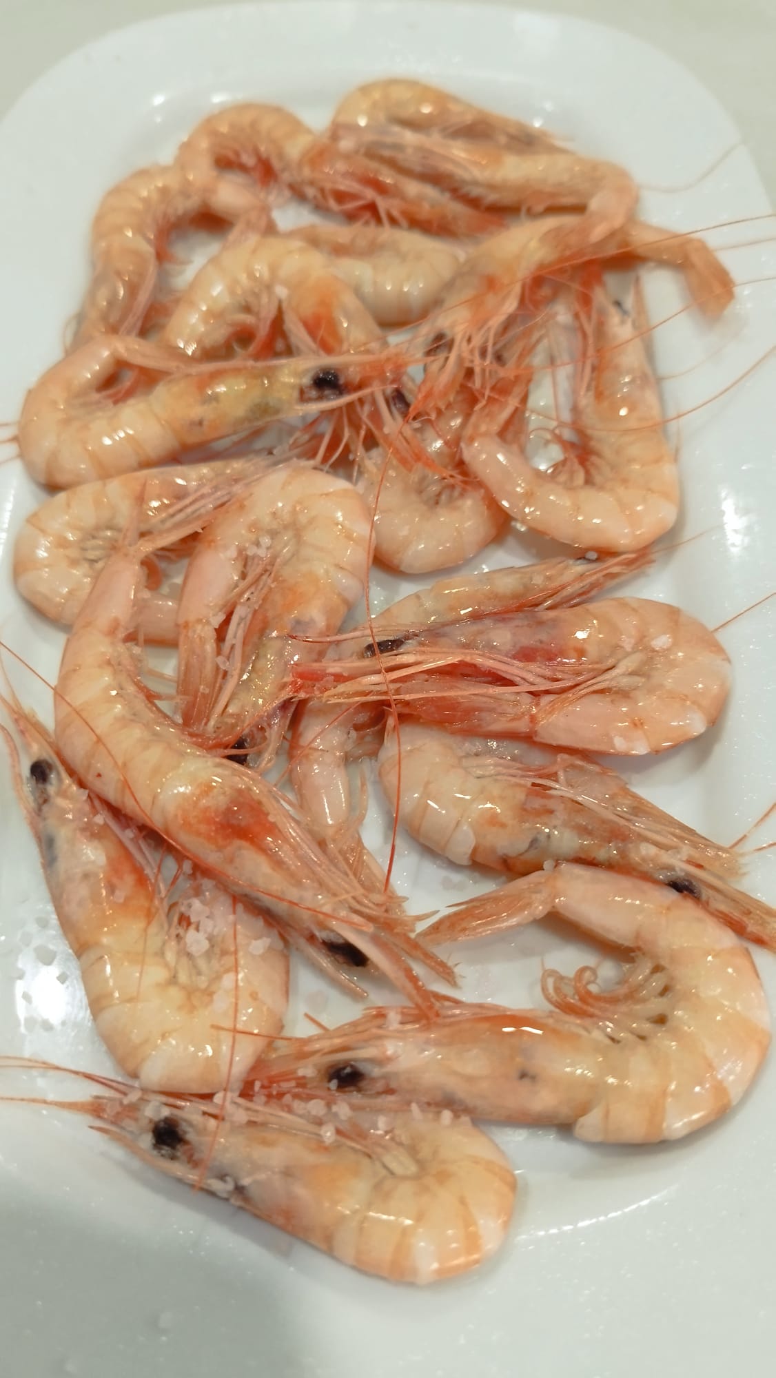 Gambas blancas de Huelva
